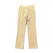 Loro Piana Corduroy Straight-Leg Pants Beige Consignment Shop From Runway With Love