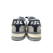 Louis Vuitton 2019 LV Trainer Sneaker Mens Virgil Abloh Black Gray Consignment Shop From Runway With Love