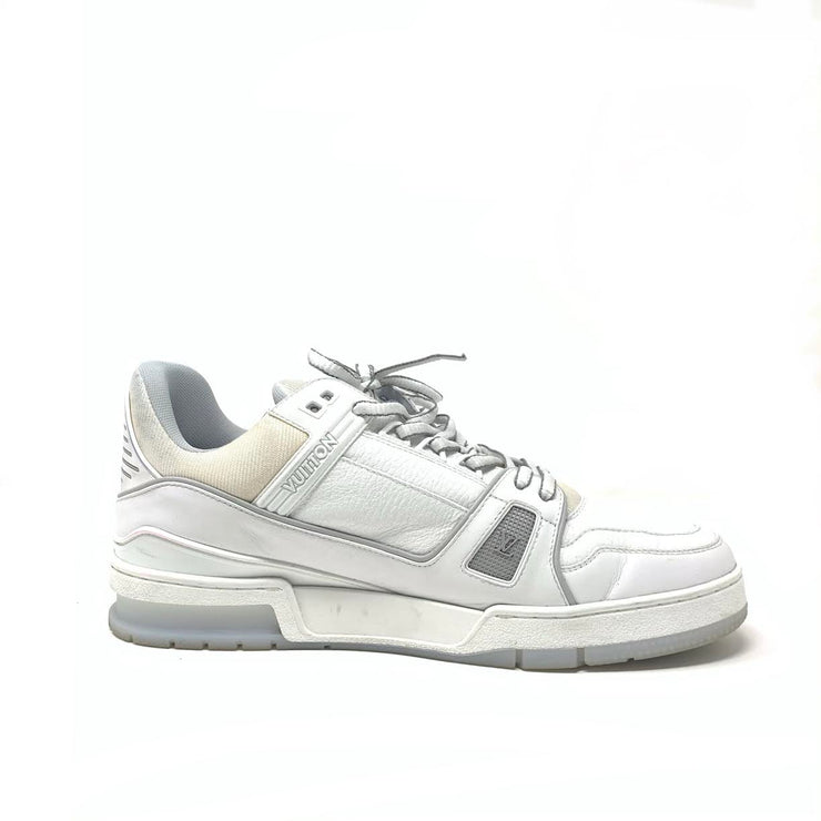 Louis Vuitton LV Trainer Sneaker White Mens Virgil Abloh Consignment Shop