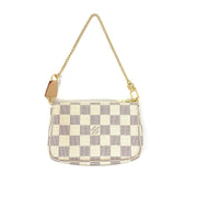 Louis Vuitton Pochette Damier Azur Mini White/Blue - US