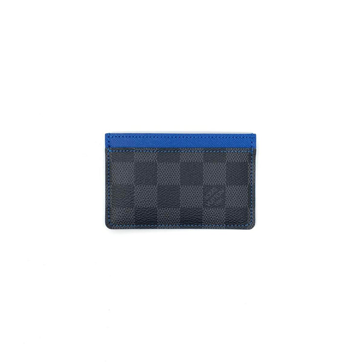 Louis Vuitton Coin Card Holder Damier Graphite Grey/Black