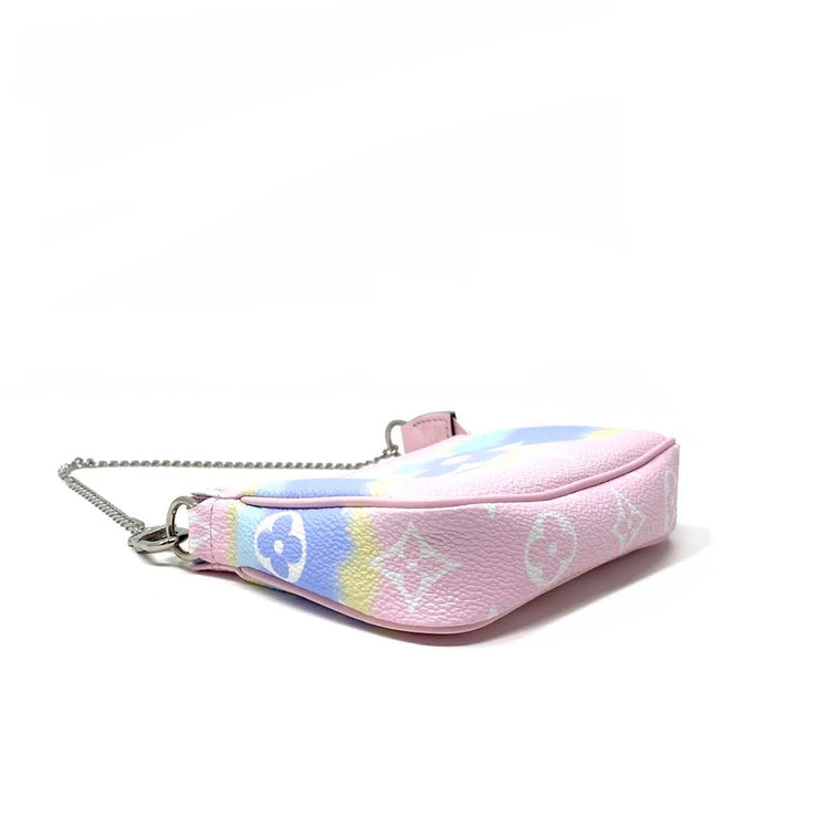 Louis Vuitton Mini Pochette Accessories LV Escale Pastel