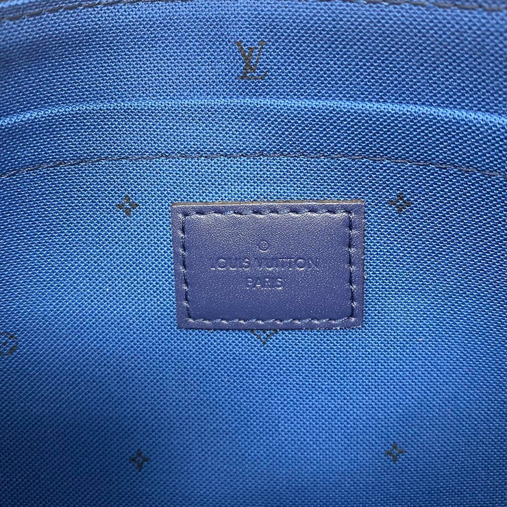 Louis Vuitton Blue Monogram Giant Escale Neverfull Pochette 824lv45 –  Bagriculture