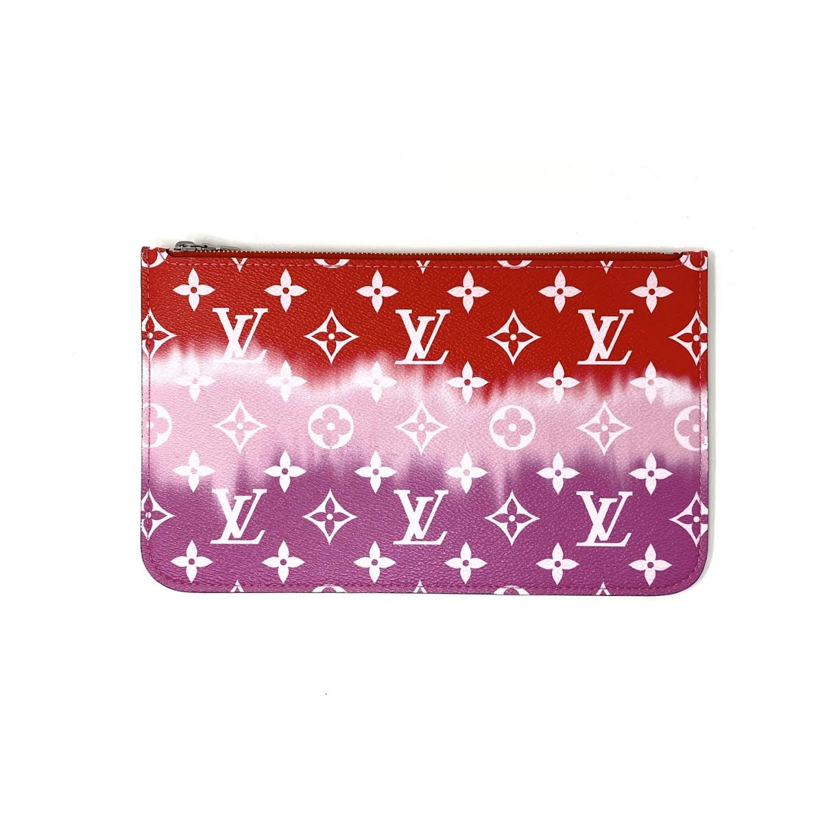 Louis Vuitton Escale Neverfull MM Bag Tie-Dye Red/Pink M45127 NEW!