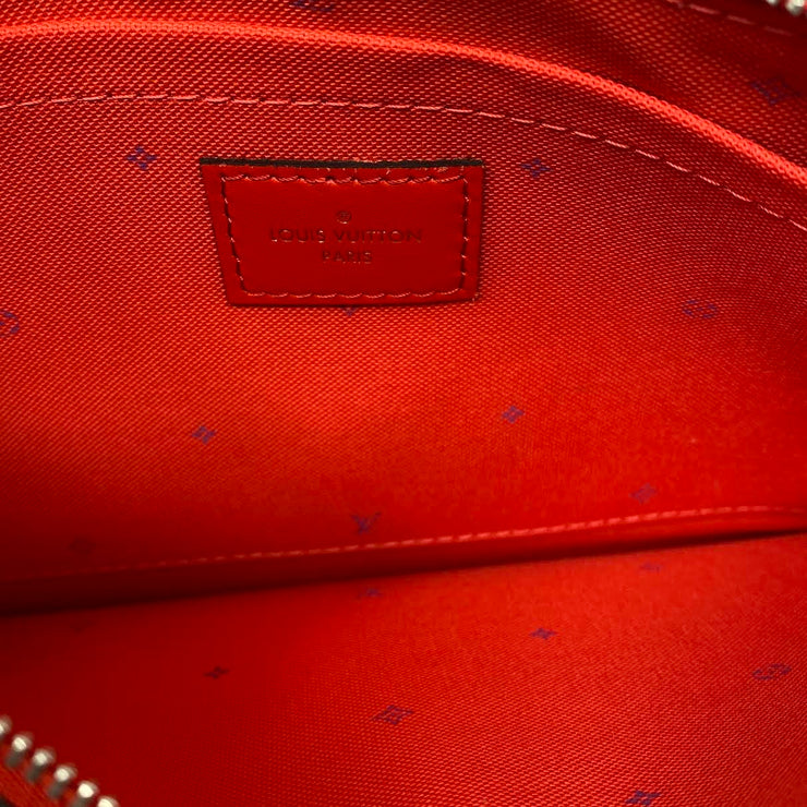 Louis Vuitton Escale Monogram Giant Neverfull Pochette Rouge Red tie Dye