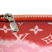 Louis Vuitton Escale Monogram Giant Neverfull Pochette Rouge Red tie Dye