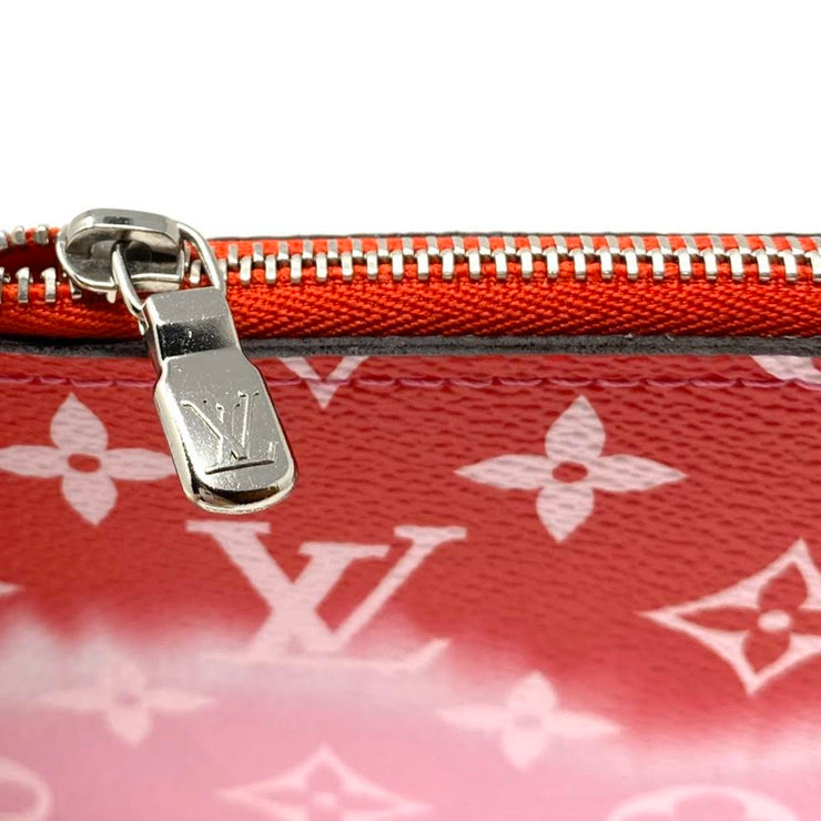 Louis Vuitton Escale Monogram Giant Neverfull Pochette Rouge Red tie Dye