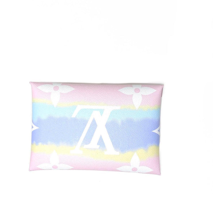 Authentic Louis Vuitton Pastel Escale Giant Monogram Kirigami Pochette