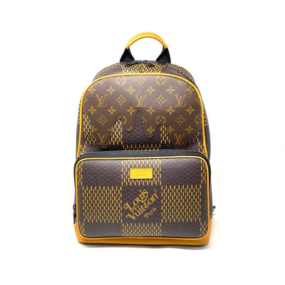 Louis Vuitton x Nigo Campus Backpack Giant Damier Ebene LV2 Duck Consignment Shop From Runway With Love