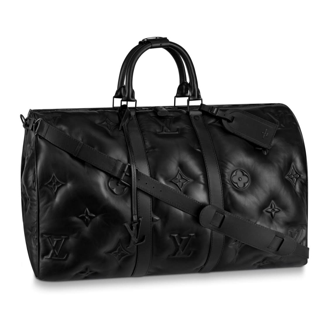 Puffer Louis Vuitton Black size L International in Polyester - 31138911