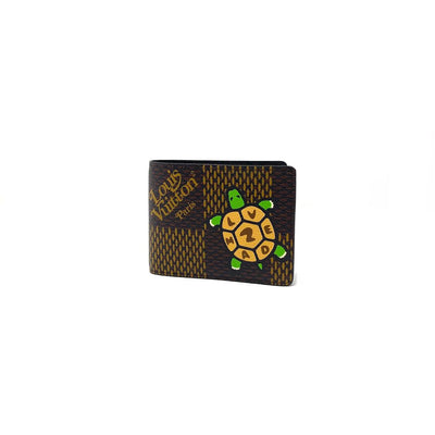 Louis Vuitton x Nigo Limited Edition Multiple Wallet Virgil Abloh Consignment Shop From Runway With Love