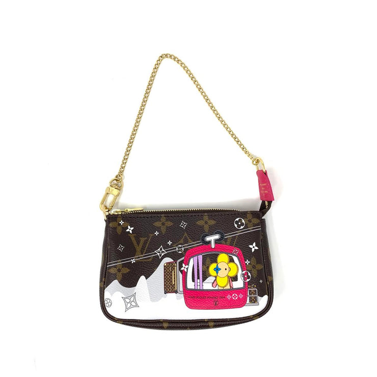 Louis Vuitton 2019 Holiday  Vivienne Cable-Car Mini Pochette Accessories Consignment Shop From Runway With Love