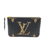 Louis Vuitton Monogram Giant Jungle Pochette Double Zip Consignment Shop From Runway With Love