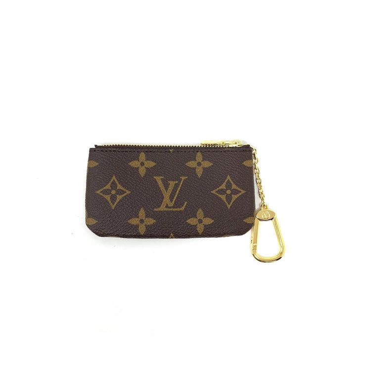 Louis Vuitton Monogram Key Pouch Consignment Shop From Runway With Love