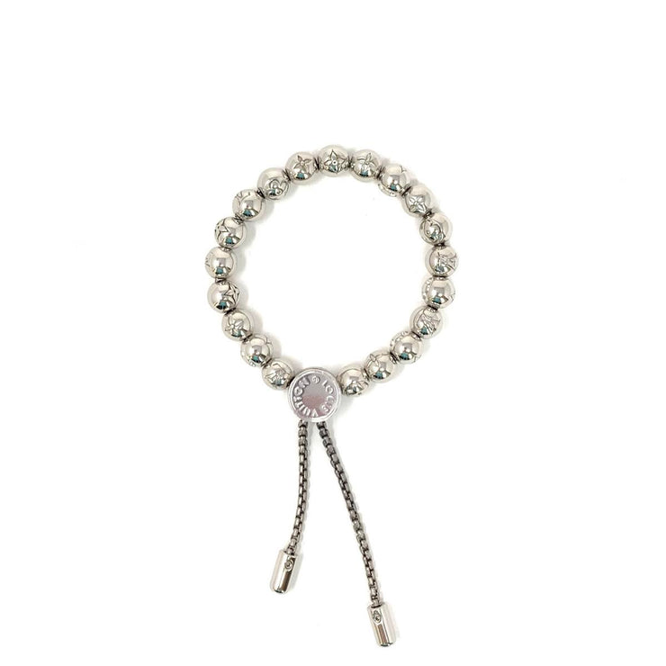 Louis Vuitton M0996A Monogram Pearls Bracelet , White, One Size