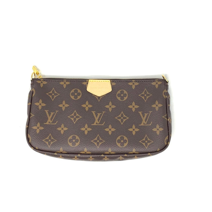 Louis Vuitton - Authenticated Multi Pochette Accessoires Handbag - Cloth Black for Women, Very Good Condition