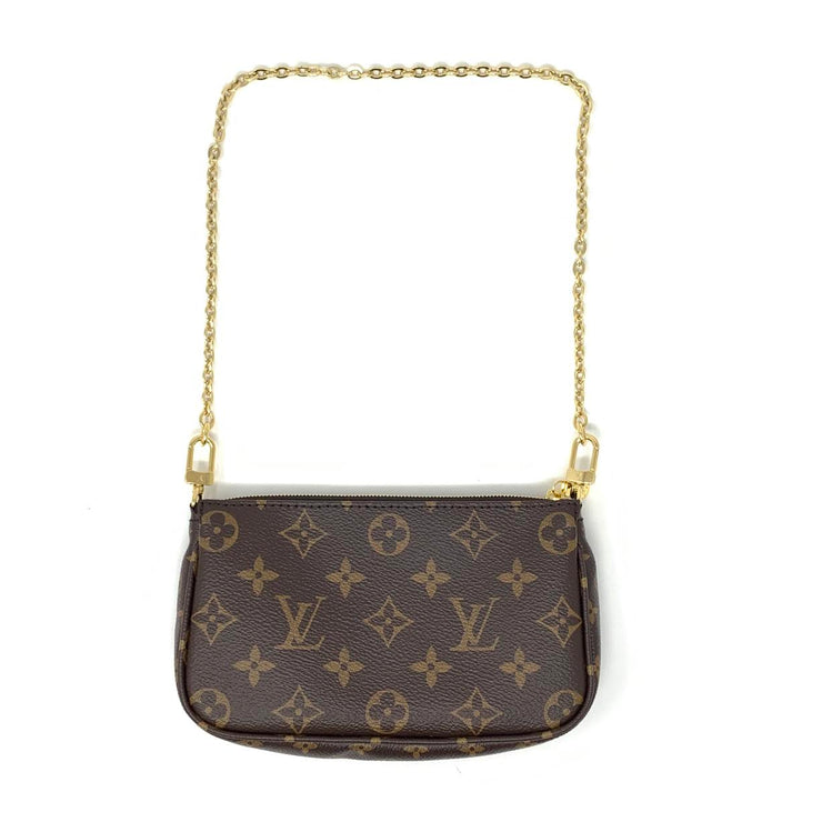 Louis Vuitton Multiple Pochette Mini Accessories Monogram Canvas Consignment Shop From Runway With Love