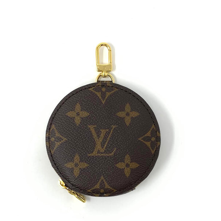 Louis Vuitton Monogram Canvas Round Zipped Coin Purse