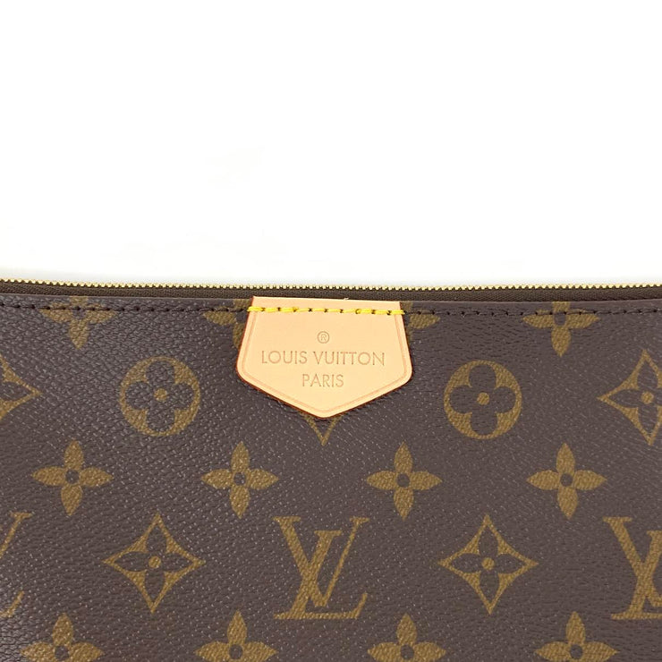 Louis Vuitton Pochette Multi Accessories Kaki Green Monogram