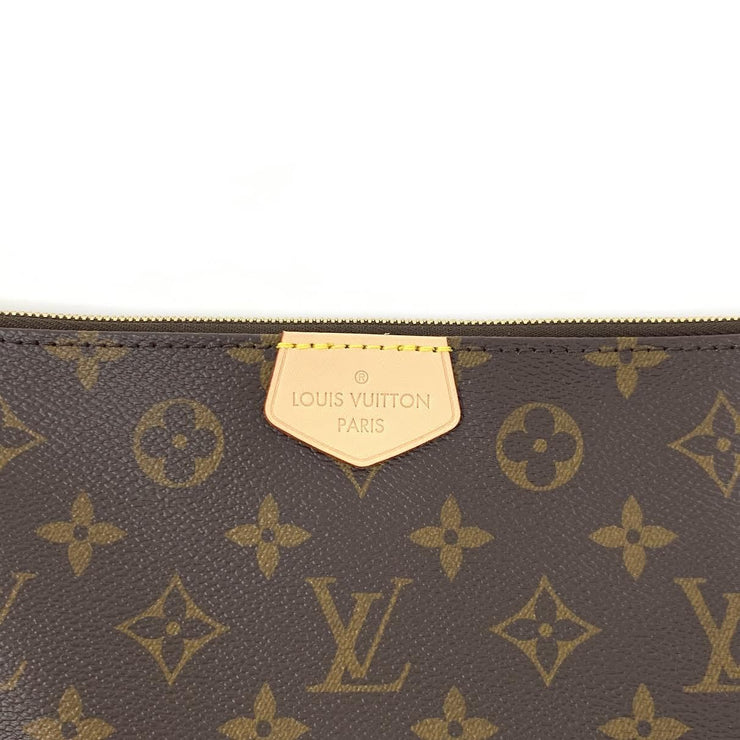 Louis Vuitton Multiple Pochette Mini Accessories Monogram Canvas Kaki Green Consignment Shop From Runway With Love