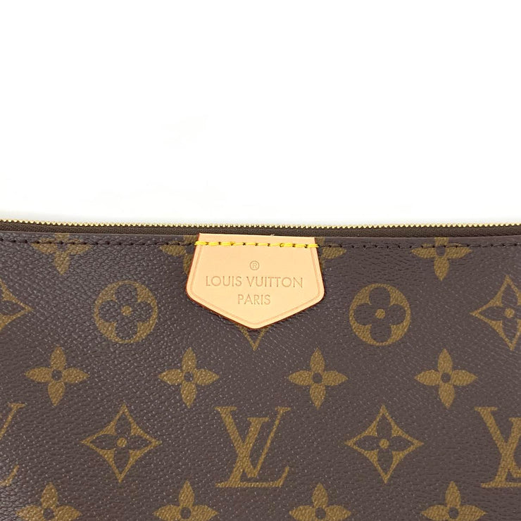 Louis Vuitton Multiple Pochette Mini Accessories Monogram Canvas Rose Clair Consignment Shop From Runway With Love
