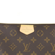 Louis Vuitton Multiple Pochette Mini Accessories Monogram Canvas Kaki Green Consignment Shop From Runway With Love