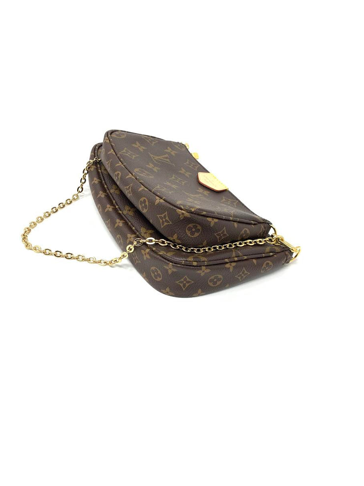 Louis Vuitton Multiple Pochette Mini Accessories Monogram Canvas Kaki Green Consignment Shop From Runway With Love