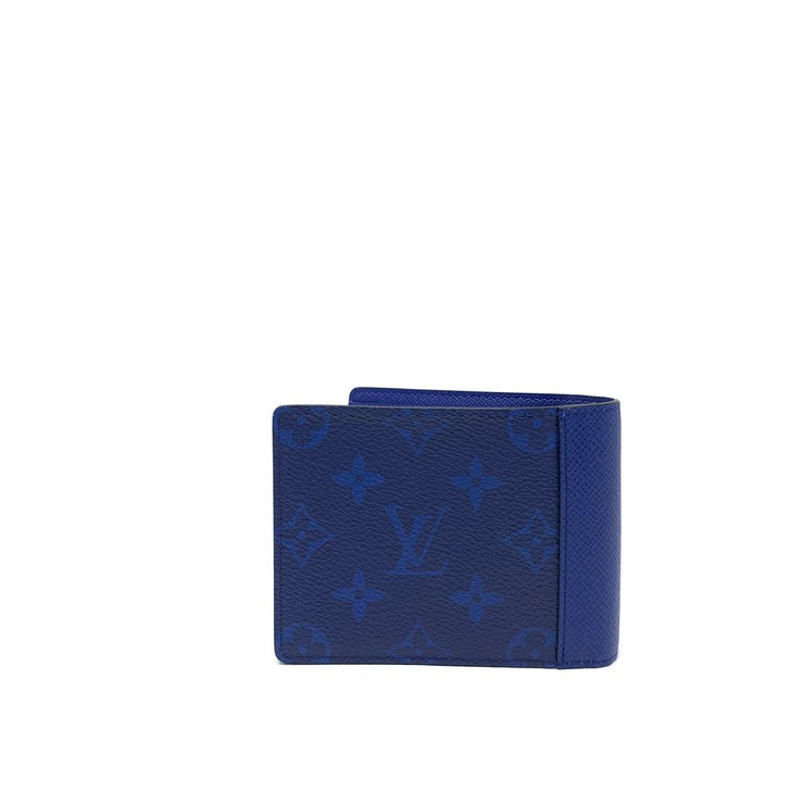 Louis Vuitton Multiple Wallet Monogram Pacific Taiga Blue