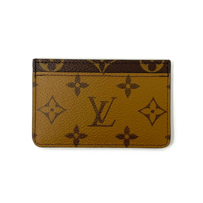 Louis Vuitton Reverse Monogram Card Holder Consignment Shop From Runway With Love