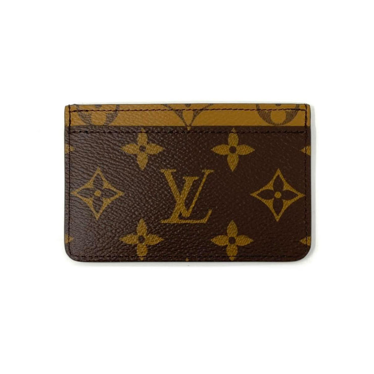 Louis Vuitton Reverse Monogram Card Holder Consignment Shop From Runway With Love