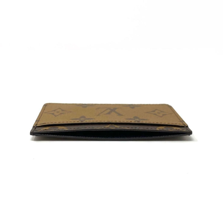 Louis Vuitton Reverse Monogram Card Holder Consignment Shop From Runway With Love