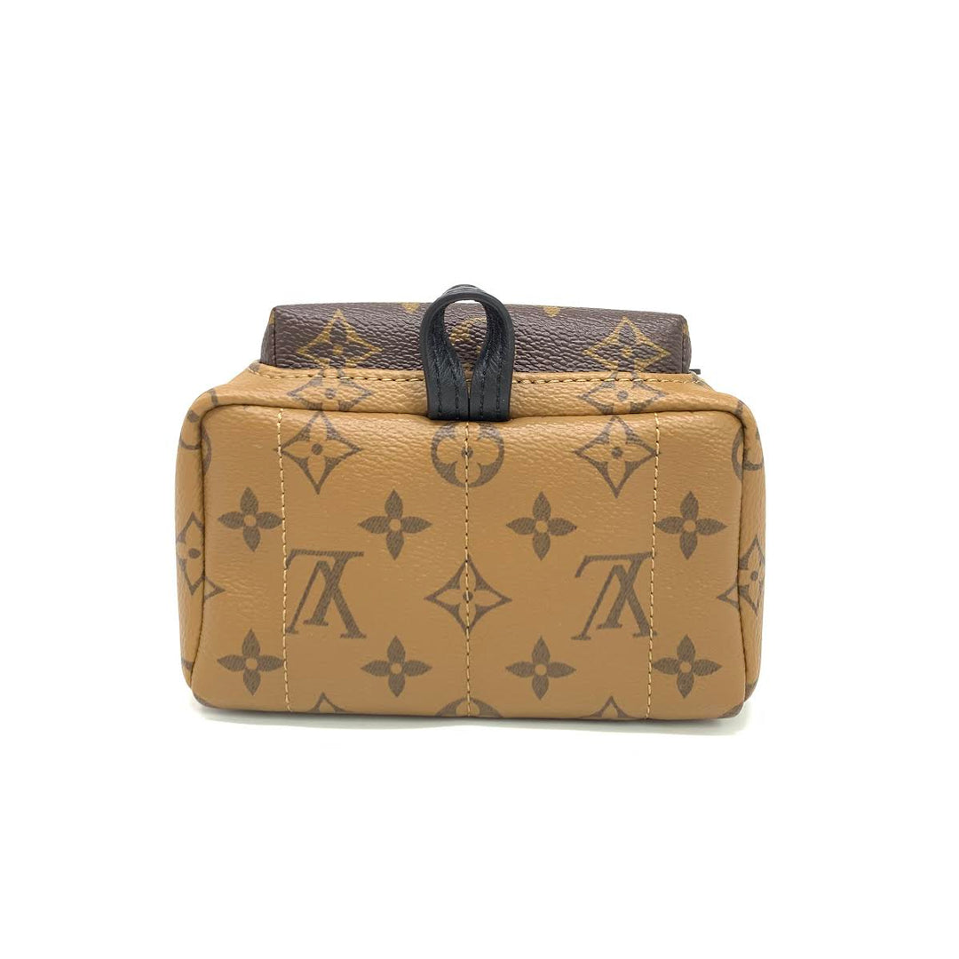 louis vuitton 2016 reverse monogram palm springs backpack mini Louis Vuitton Reverse Monogram Palm Springs Mini Backpack w/ Tags