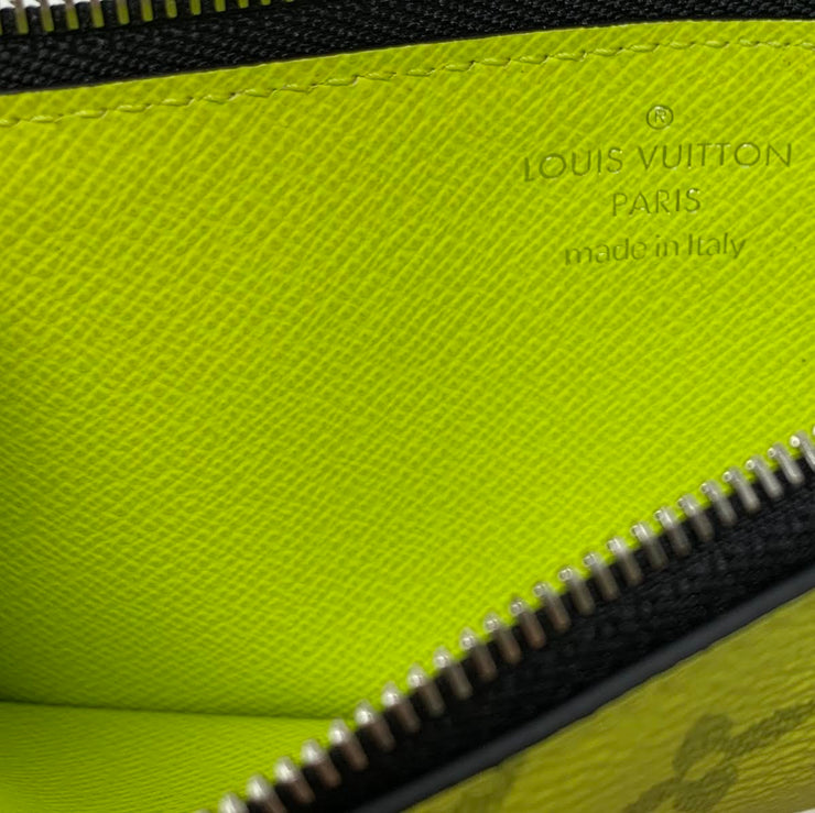 Louis Vuitton Jaune Monogram Canvas and Taiga Leather Coin Card