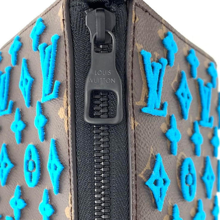 Louis Vuitton Triangle Messenger Bag turquoise Mens Virgil Abloh Consignment Shop From Runway With Love