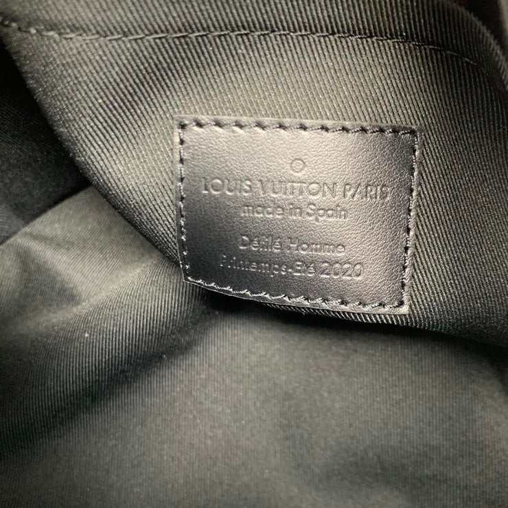 Louis Vuitton Triangle Messenger Bag turquoise Mens Virgil Abloh Consignment Shop From Runway With Love