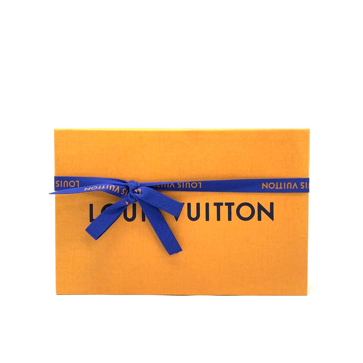 Louis Vuitton Taigarama Coin Holder Blue Virgil Abloh Designer Consignment From Runway With Love