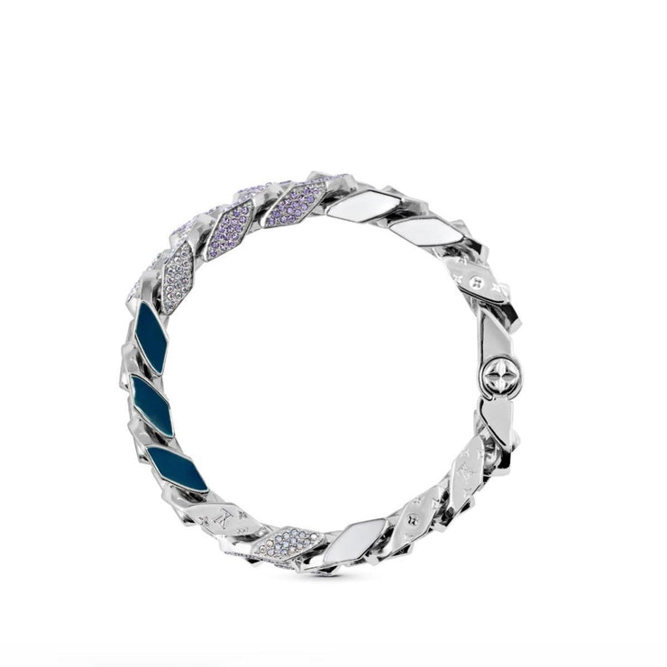Louis Vuitton Chain Links Patches Bracelet - Brass Link, Bracelets