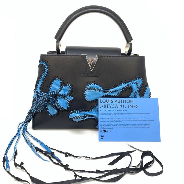 Louis Vuitton Nicholas Hlobo Artycapucines Limited Edition Handbag w/