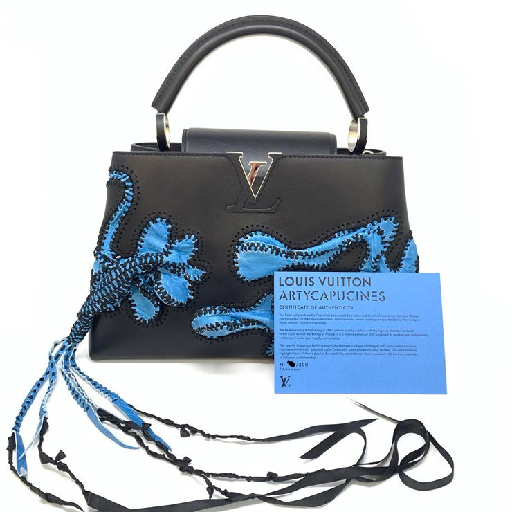 Louis Vuitton Nicholas Hlobo Artycapucines Limited Edition Handbag Designer Consignment From Runway With Love