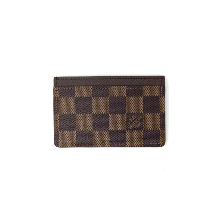 Louis Vuitton Damier Ebene Card Holder w/ Tags