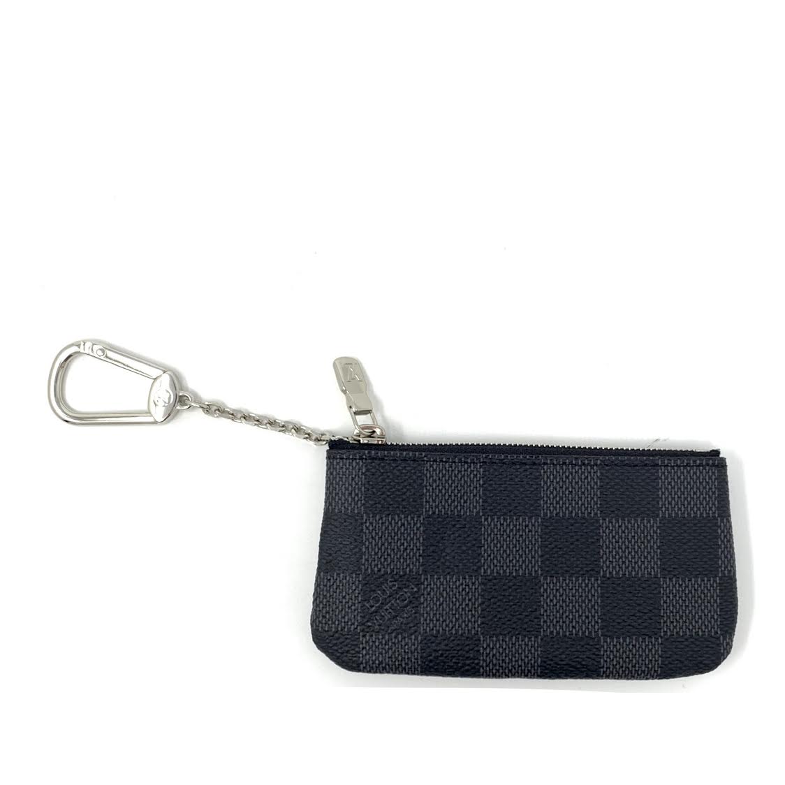 Louis Vuitton Black Damier Graphite Coated Canvas Zip Around Wallet