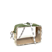 Louis Vuitton Khaki And Beige Monogram Beach Pouch in Natural