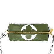 Louis Vuitton Giant Monogram Beach Pouch in Khaki Green Designer Consignment From Runway With Love