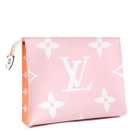 Louis Vuitton Giant Monogram Toiletry Pouch 26 Rouge w/ Tags