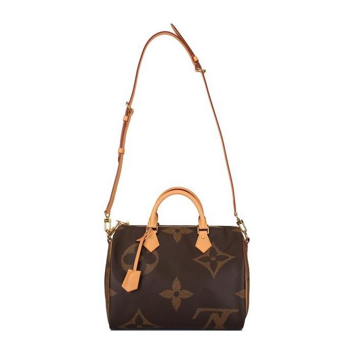 Louis Vuitton Giant Reverse Monogram Speedy 30 Bandouliere Designer Consignment From Runway With Love