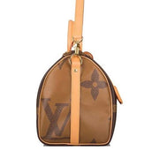 Louis Vuitton Giant Reverse Monogram Speedy 30 Bandouliere Designer Consignment From Runway With Love