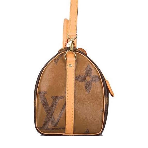 100% Original Louis Vuitton Speedy Limited Edition Giant Reverse