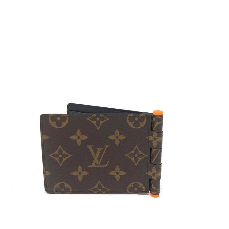 Shop Louis Vuitton Monogram Folding Wallet Logo Card Holders by catwalk