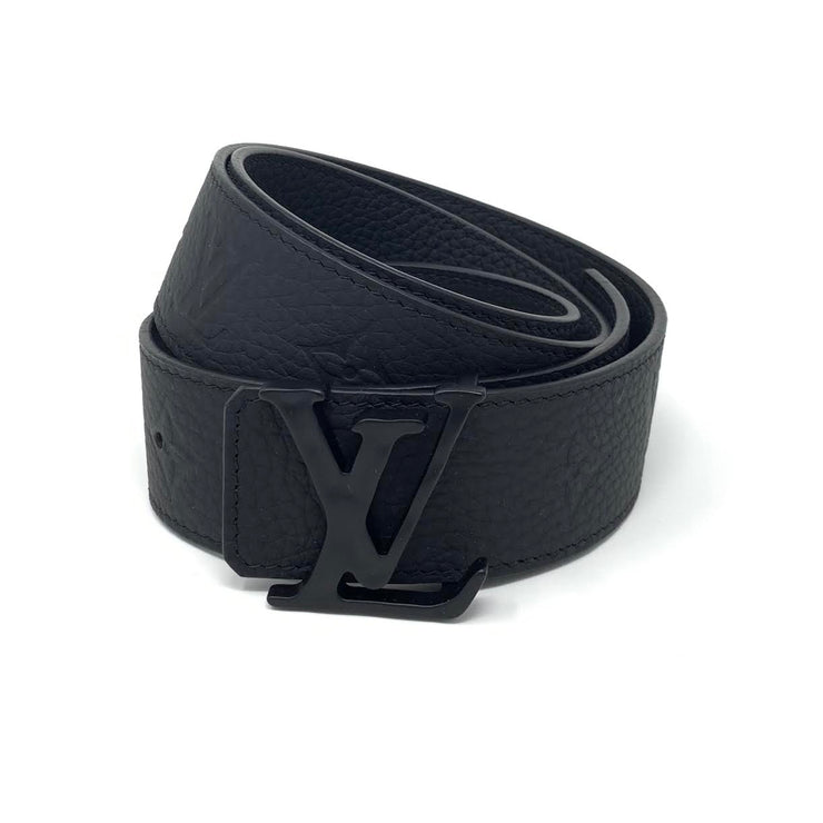 Louis Vuitton - Authenticated Belt - Leather Black For Woman, Good condition