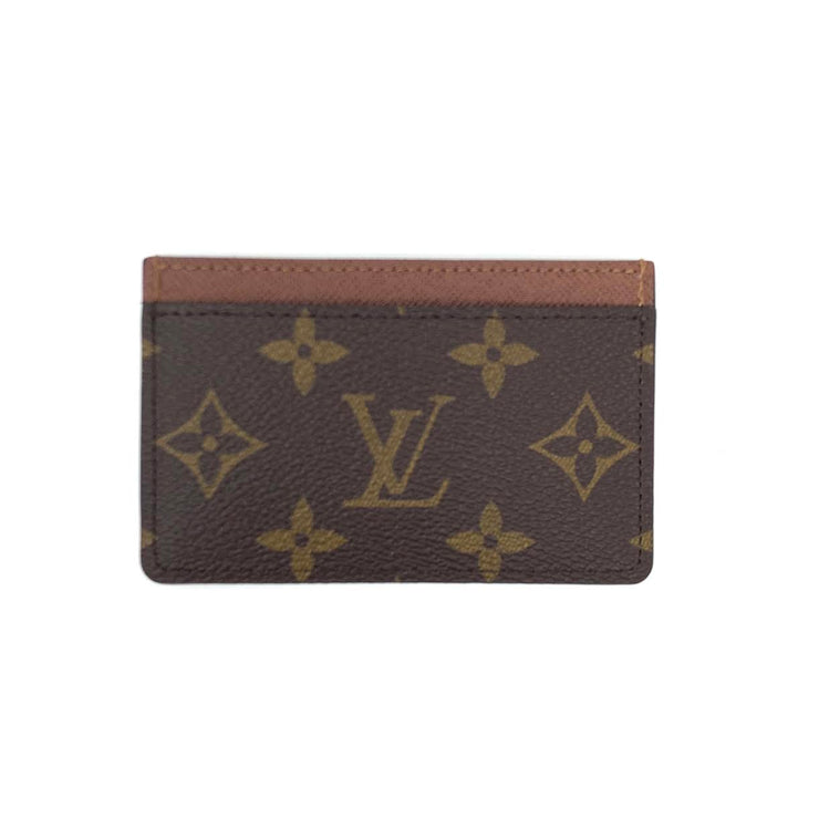 Louis Vuitton Monogram Card Holder Designer Consignment From Runway With Love 